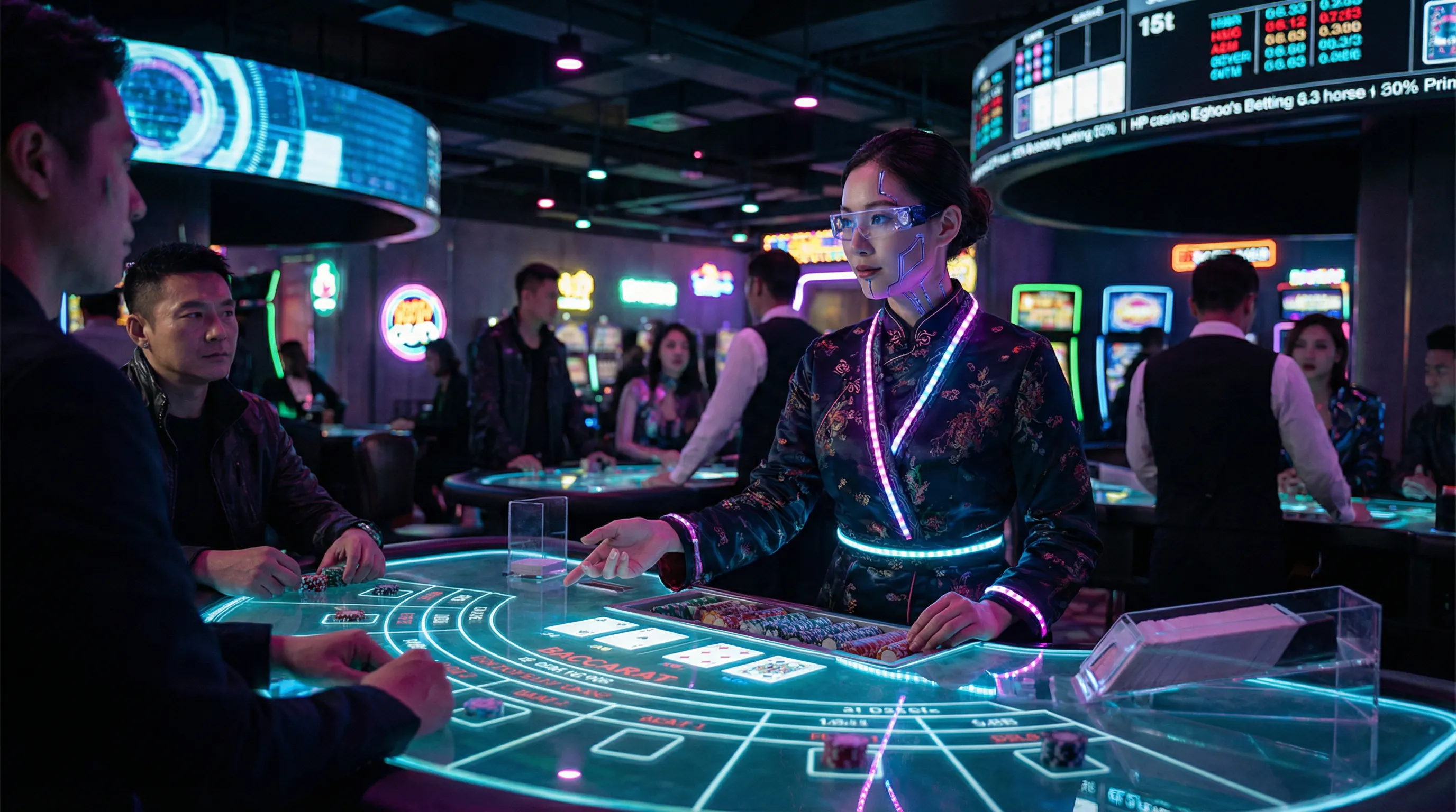 澳门彩票美女荷官赛博朋克真人视讯