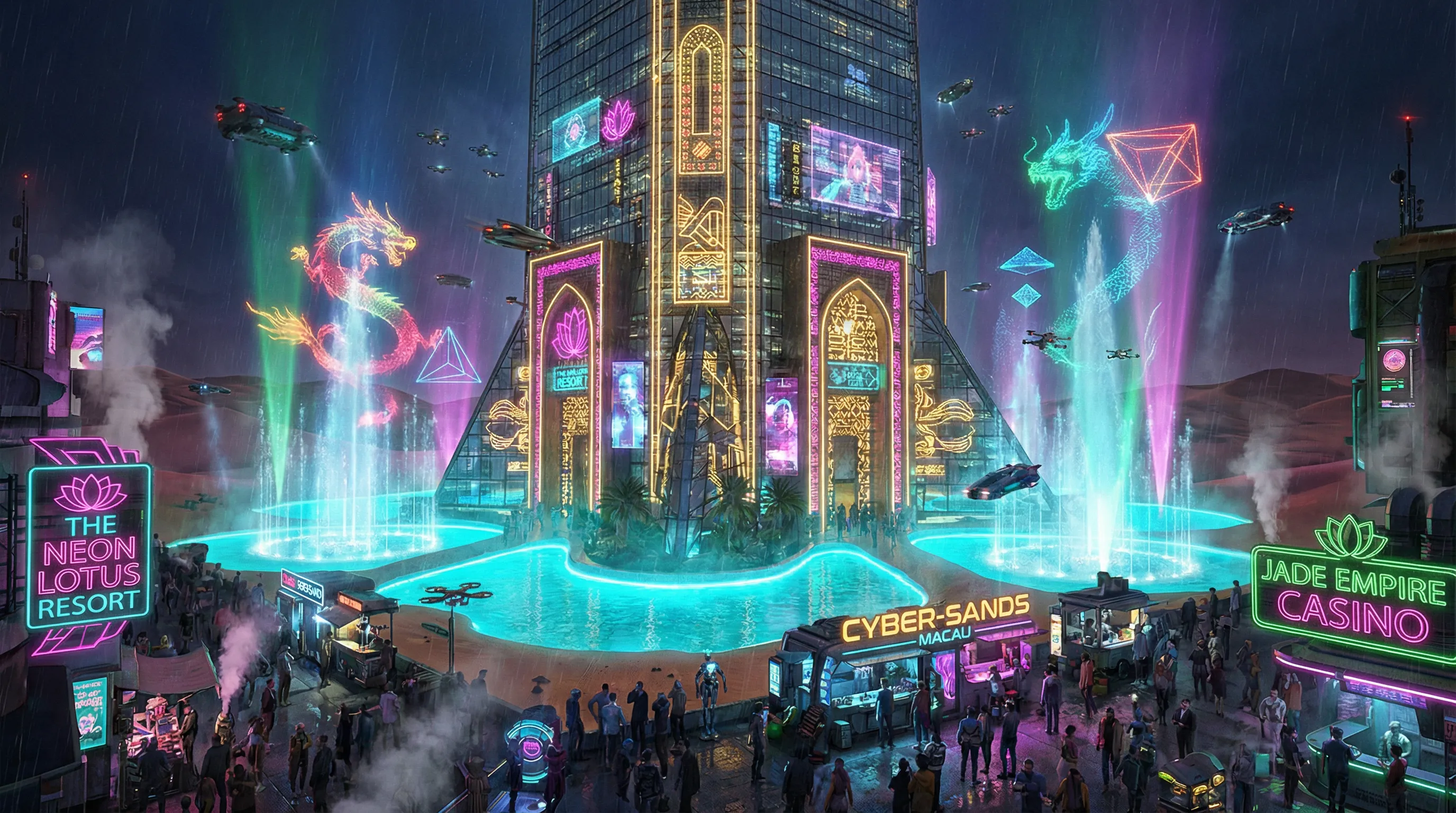 澳门彩票金沙娱乐城赛博朋克沙漠奇迹