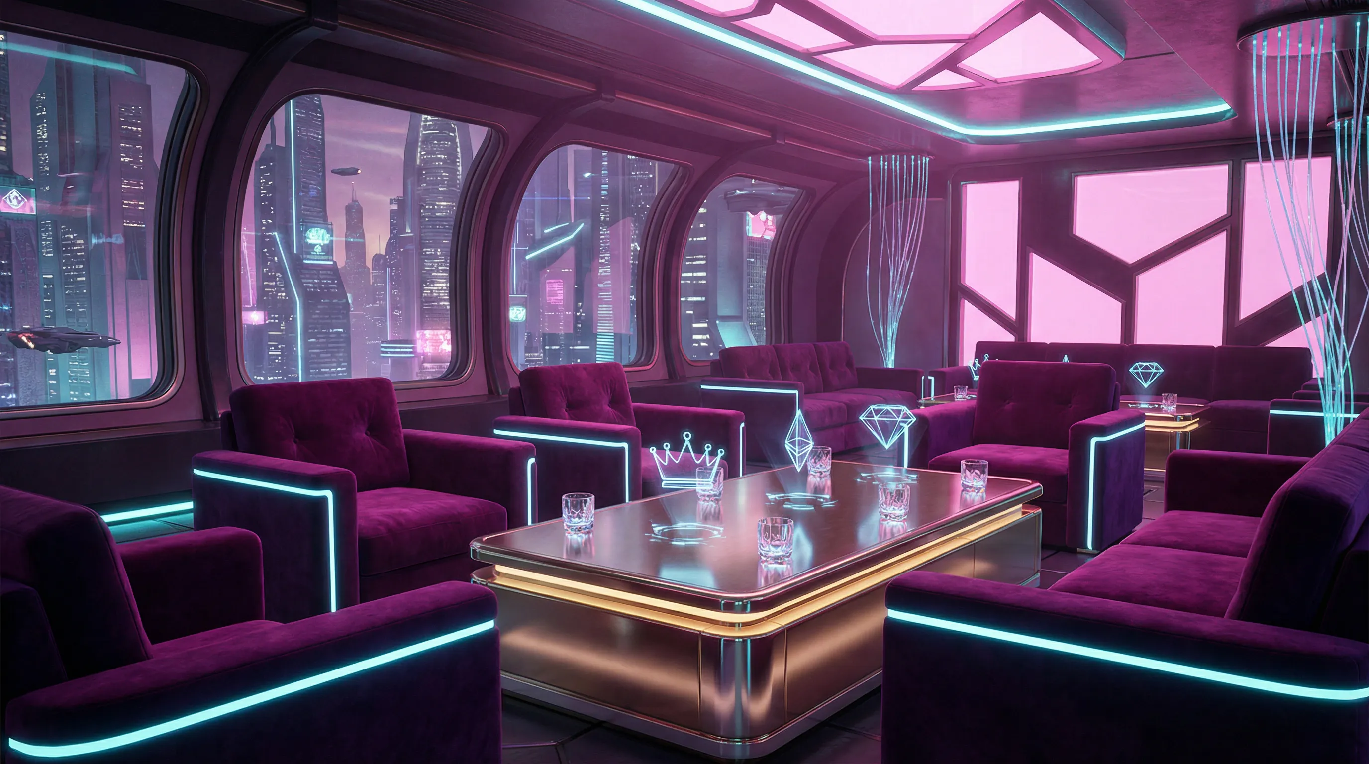 澳门彩票赛博朋克VIP贵宾厅